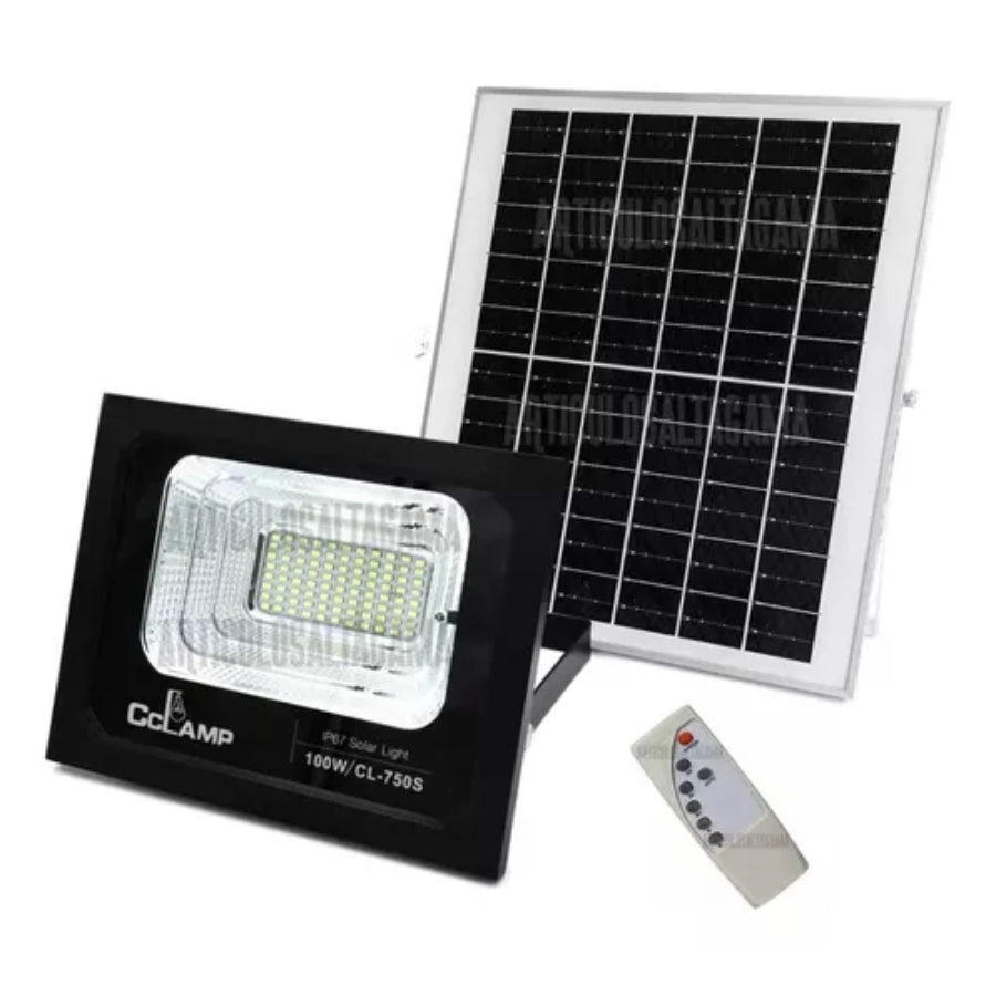 Lampara Solar 100W